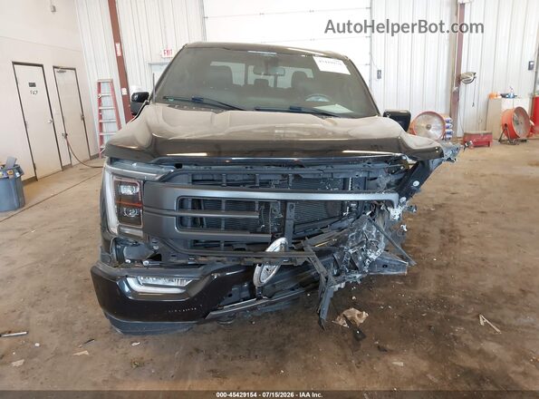 1FTFW1E89MFA08016 2021 FORD F150 Black ხელსაწყოთა პანელის ხედი