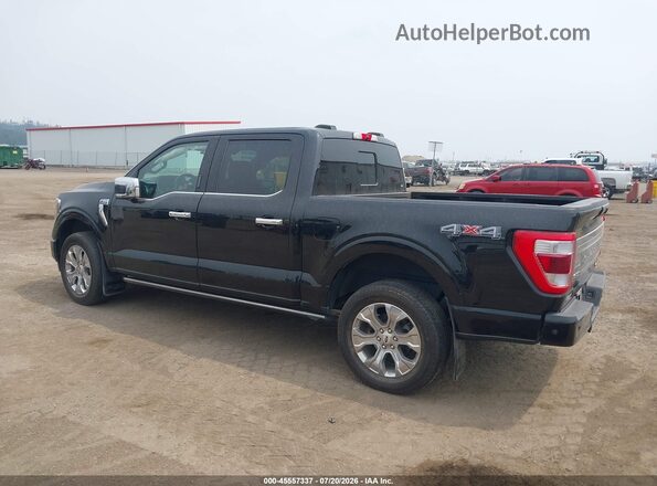 1FTFW1E89MFA96260 2021 FORD F150 Black Tył lewy