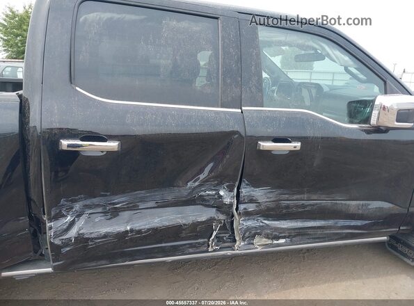 1FTFW1E89MFA96260 2021 FORD F150 Black Widok z przodu