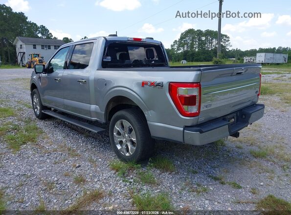 1FTFW1E89PFC94941 2023 FORD F150 Silver უკანა მარცხენა