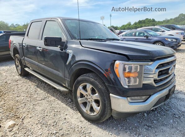 1FTFW1E89PKE92944 2023 FORD F150 Black Առջևի աջ