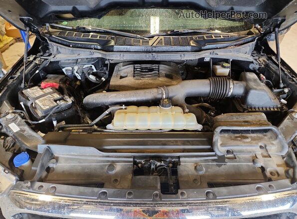 1FTFW1E8XNFA93708 2022 FORD F150 Black Rear interior view