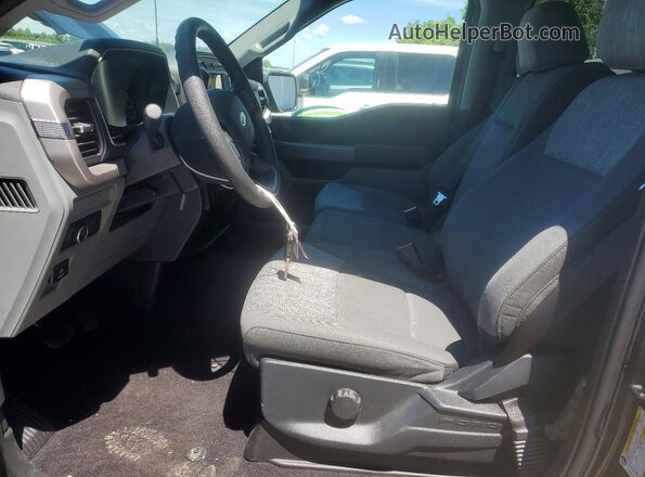 1FTFW1E8XNKF13233 2022 FORD F150 Blue Vista interior delantera