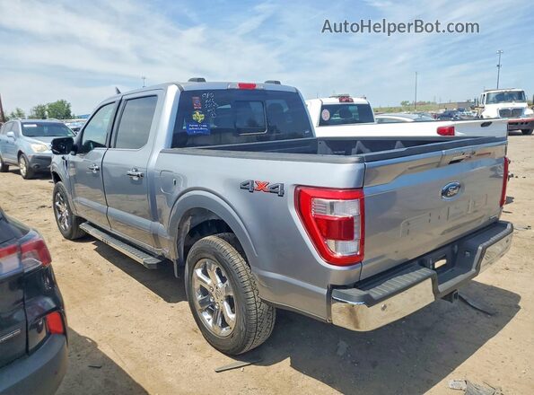 1FTFW1E8XPFC60667 2023 FORD F150 Silver Trasero izquierdo
