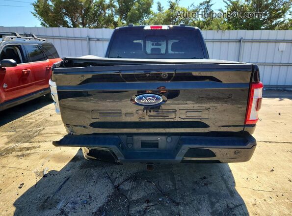 1FTFW1ED0MFA65315 2021 FORD F150 Black Вид ззаду