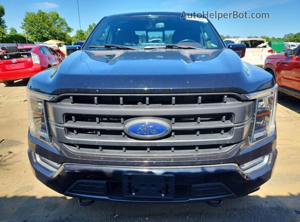 1FTFW1ED0MFA65315 2021 FORD F150 Black Вид спереду