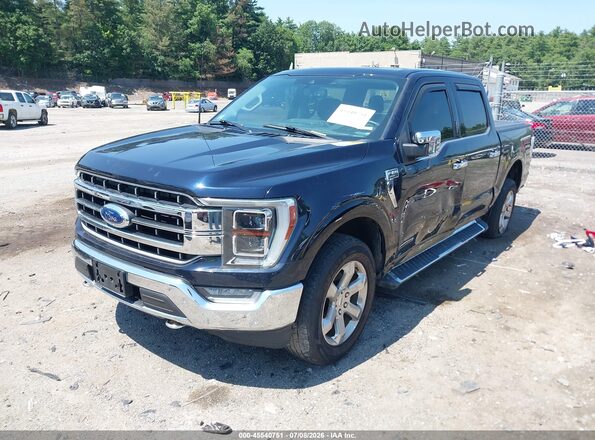1FTFW1ED0MFB97894 2021 FORD F150 Black Vista tres cuartos delantera izquierda