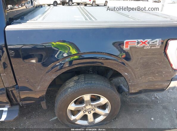 1FTFW1ED0MFB97894 2021 FORD F150 Black Vista frontal
