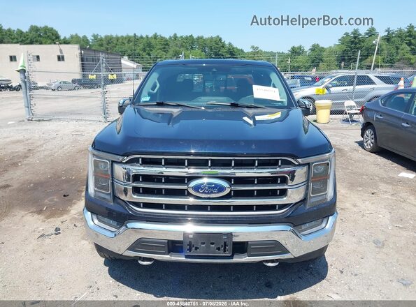 1FTFW1ED0MFB97894 2021 FORD F150 Black Vista del cuadro de instrumentos