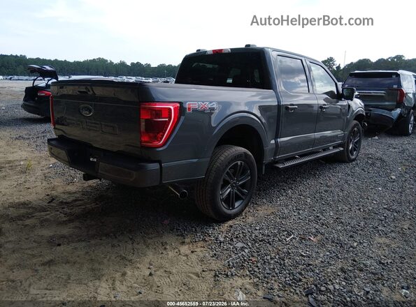 1FTFW1ED0MFC72304 2021 FORD F150 Gray Հետևի աջ