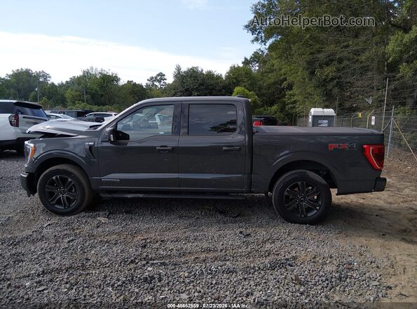 1FTFW1ED0MFC72304 2021 FORD F150 Gray 