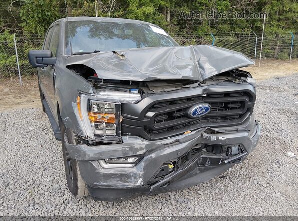 1FTFW1ED0MFC72304 2021 FORD F150 Gray 