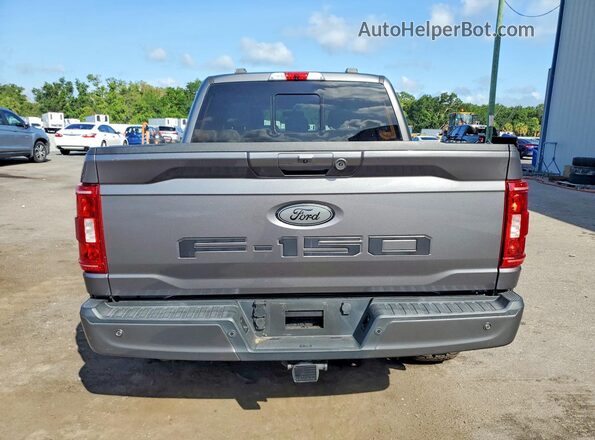1FTFW1ED0MFC98868 2021 FORD F150 Gray უკანა ხედი