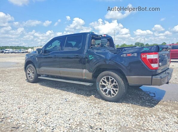 1FTFW1ED0NFC18440 2022 FORD F150 Black Tył lewy