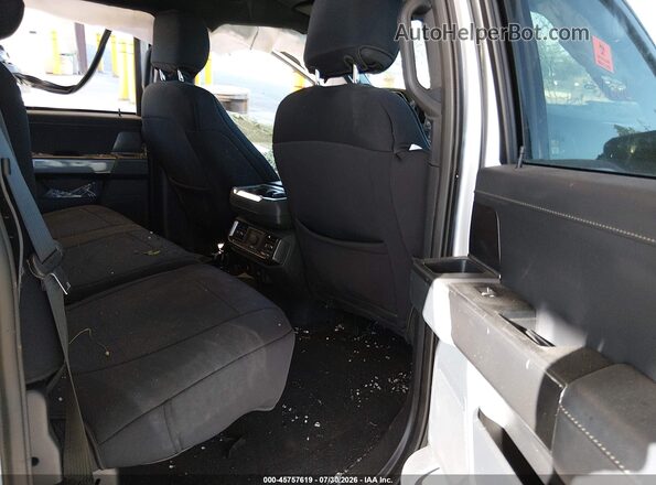 1FTFW1ED0PFC65938 2023 FORD F150 Silver Widok naklejki z numerem VIN