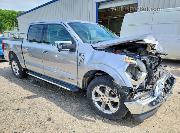 1FTFW1ED1MFB06650 2021 FORD F150 Silver Delantero derecho