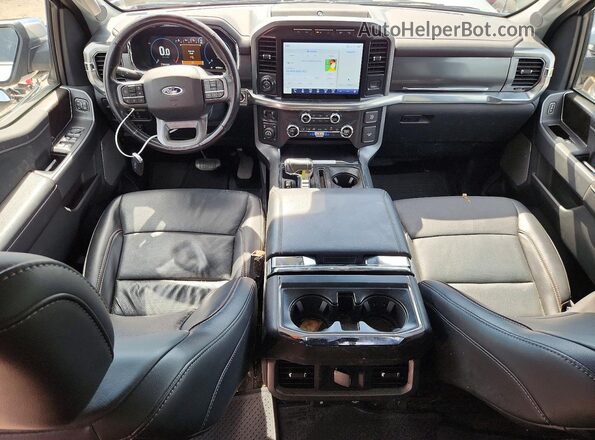 1FTFW1ED1MFB06650 2021 FORD F150 Silver Vista del salpicadero