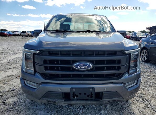 1FTFW1ED2MFC12167 2021 FORD F150 Gray Widok z przodu