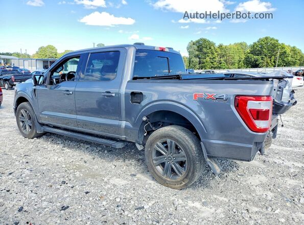 1FTFW1ED2MFC12167 2021 FORD F150 Gray Tył lewy