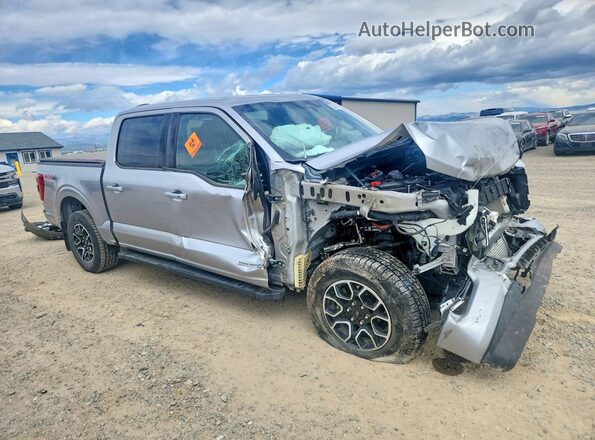 1FTFW1ED2NFA36738 2022 FORD F150 Silver წინა მარჯვენა