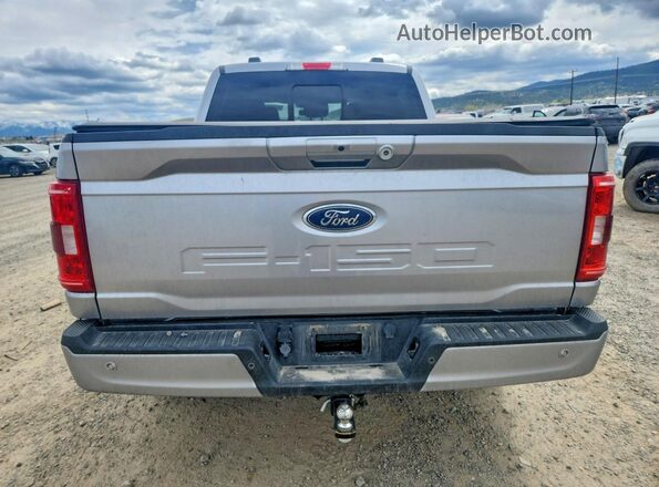 1FTFW1ED2NFA36738 2022 FORD F150 Silver უკანა ხედი