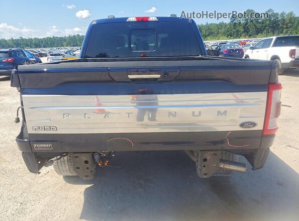1FTFW1ED2PFA10739 2023 FORD F150 Blue Rear view