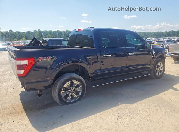 1FTFW1ED2PFA10739 2023 FORD F150 Blue Rear right