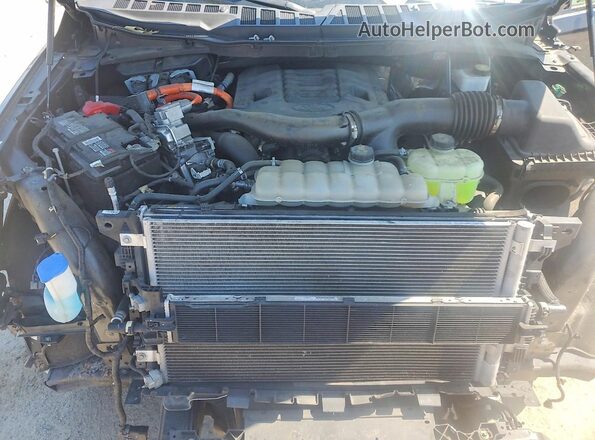 1FTFW1ED2PFA10739 2023 FORD F150 Blue Rear interior view