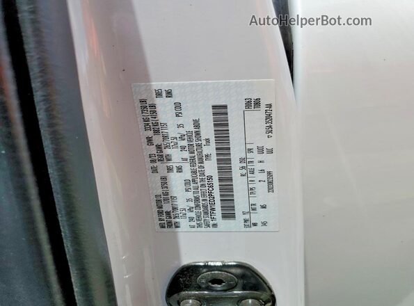 1FTFW1ED2PFC65150 2023 FORD F150 White Engine compartment view