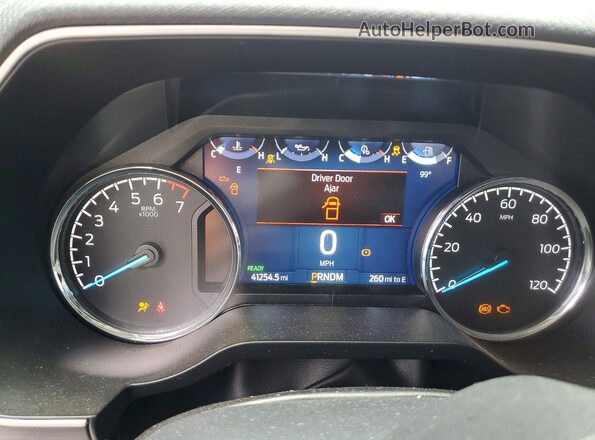 1FTFW1ED2PFC65150 2023 FORD F150 White Instrument cluster view