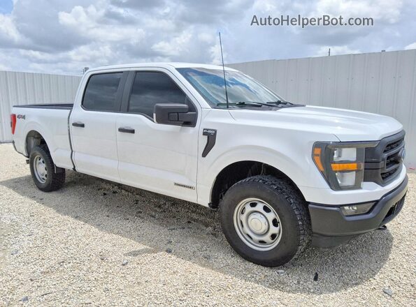 1FTFW1ED2PFD27565 2023 FORD F150 White Przód prawy