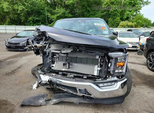1FTFW1ED2PFD27842 2023 FORD F150 Black წინა ხედი