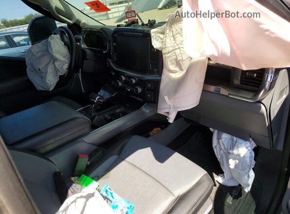 1FTFW1ED3NFB50893 2022 FORD F150 Серебряный Вид панели приборов