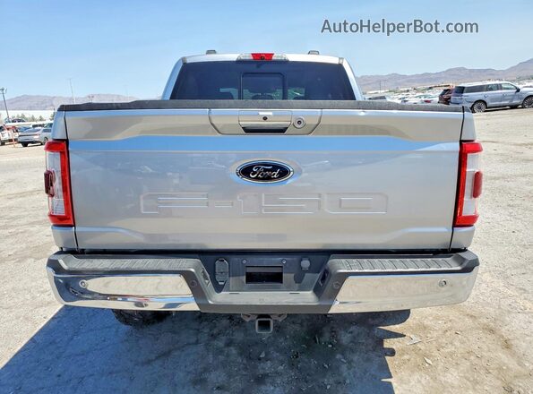 1FTFW1ED3NFB50893 2022 FORD F150 Серебряный Вид сзади