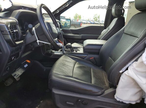 1FTFW1ED3PFA63515 2023 FORD F150 Black Front interior view