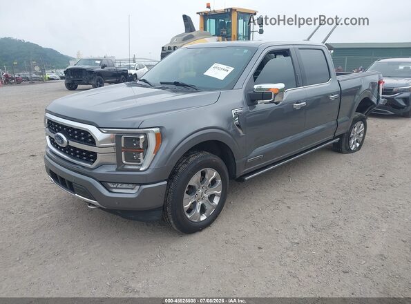 1FTFW1ED4MFB24219 2021 FORD F150 Red Vista tres cuartos delantera izquierda