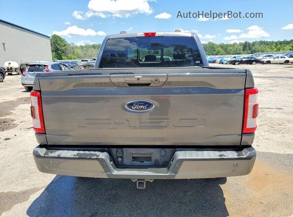 1FTFW1ED4MFB27864 2021 FORD F150 Black უკანა ხედი