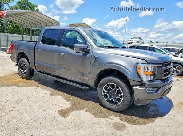 1FTFW1ED4MFB27864 2021 FORD F150 Black წინა მარჯვენა