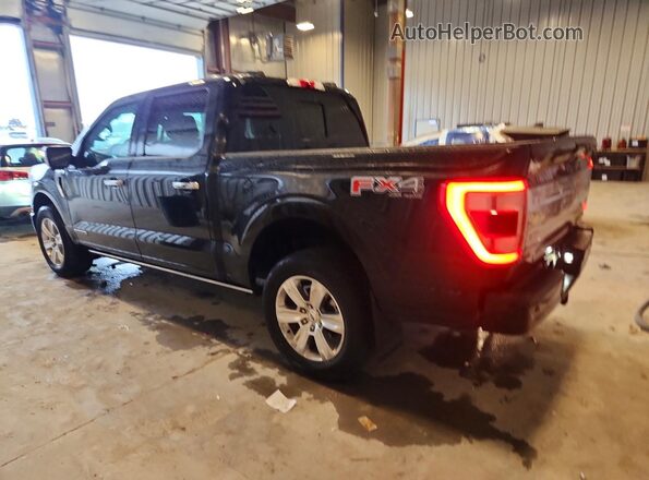 1FTFW1ED6MFB76497 2021 FORD F150 Black Rear left