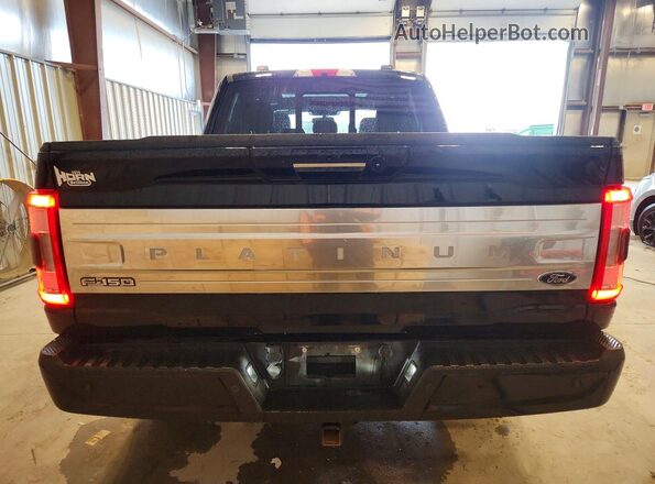 1FTFW1ED6MFB76497 2021 FORD F150 Black Rear view