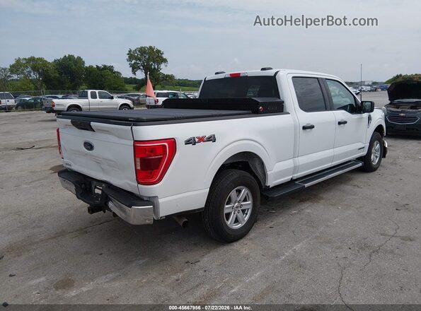 1FTFW1ED6NFC40989 2022 FORD F150 White უკანა მარჯვენა