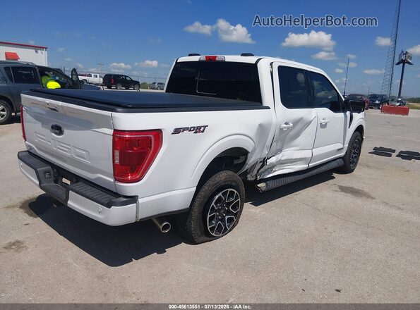 1FTFW1ED7NFB23289 2022 FORD F150 Белый Задняя правая четверть
