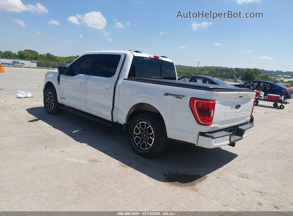 1FTFW1ED7NFB23289 2022 FORD F150 Белый Задняя левая четверть
