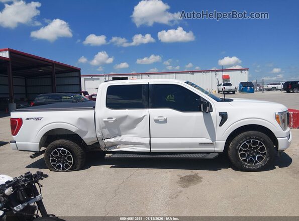 1FTFW1ED7NFB23289 2022 FORD F150 Белый Вид задней части салона