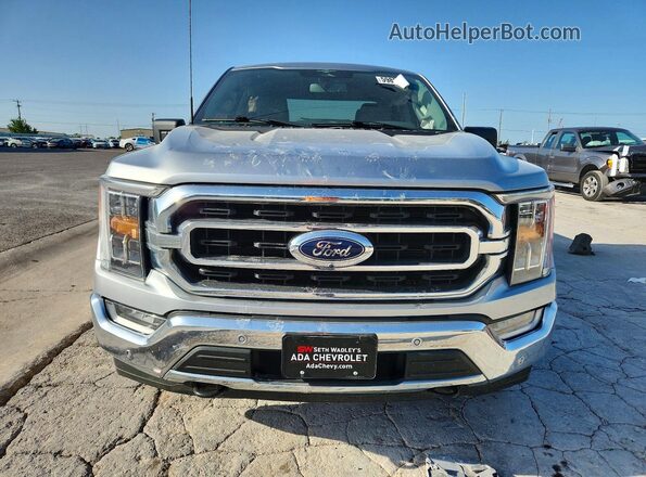 1FTFW1ED7PFC09852 2023 FORD F150 Silver Вид спереду