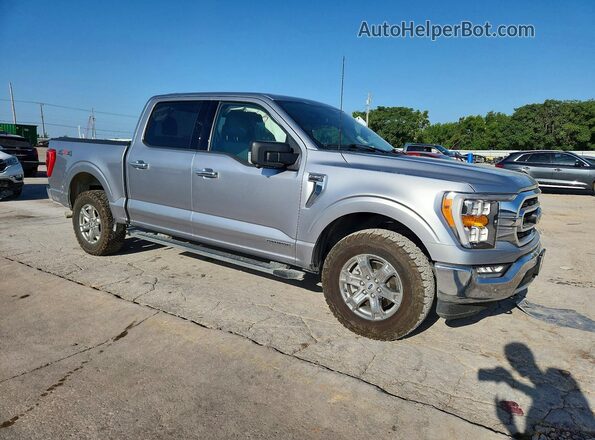 1FTFW1ED7PFC09852 2023 FORD F150 Silver Передня права чверть