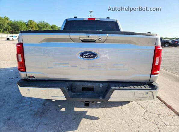 1FTFW1ED7PFC09852 2023 FORD F150 Silver Вид ззаду