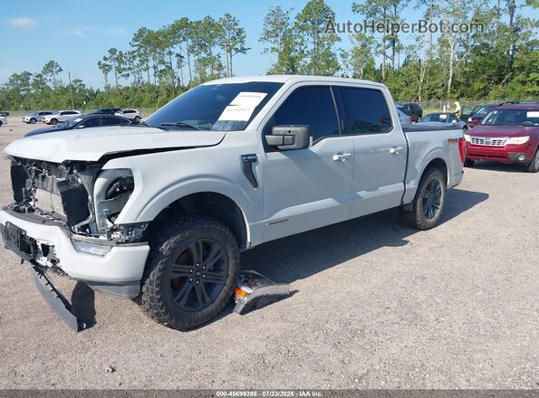 1FTFW1ED7PFC70974 2023 FORD F150 Gray Front left