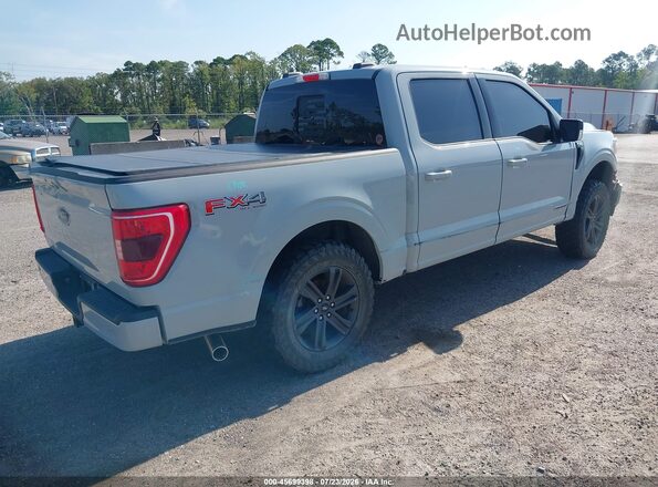 1FTFW1ED7PFC70974 2023 FORD F150 Gray Rear right