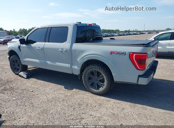 1FTFW1ED7PFC70974 2023 FORD F150 Gray Rear left